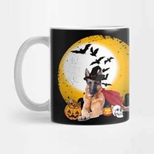 Happy Halloween German Shepherd Dogs Halloween Gift Mug